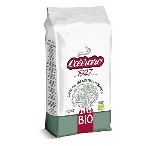 Кофе в зернах Carraro bio 1 к