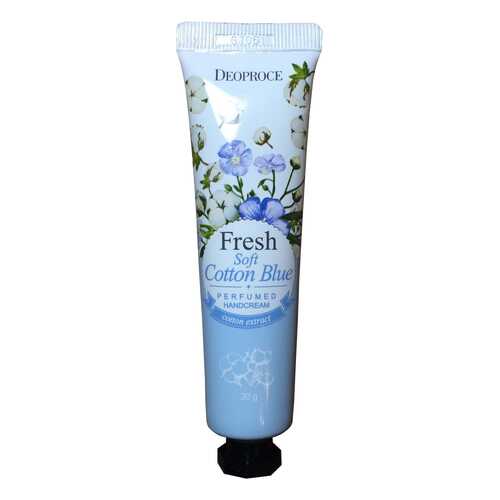 Крем для рук Deoproce Fresh Perfumed Hand Cream Cotton Blue 30 г