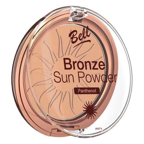 Пудра бронзирующая с пантенолом BELL Bronze Sun Powder Panthenol, тон 24 Светло-розовый