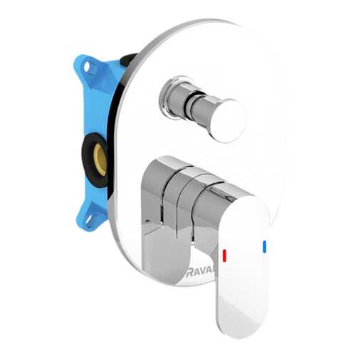 Смеситель скрытого монтажа Ravak Chrome CR 065.00 с переключателем для R-box, X070056