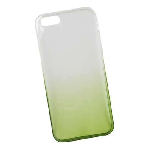 Чехол LP для iPhone 5/5s/SE градиент White/зеленый коробка