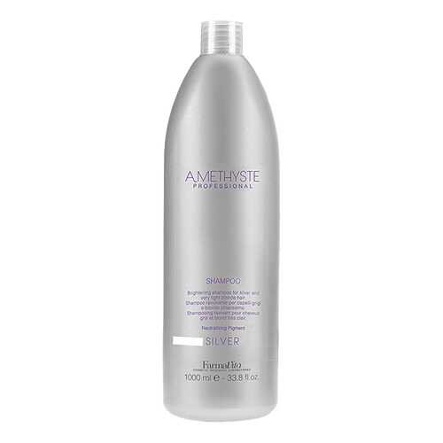 Шампунь для светлых и седых волос FarmaVita Amethyste Silver Shampoo 1000 мл