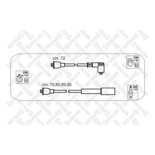 Комплект проводов зажигания STELLOX 10-38493-SX
