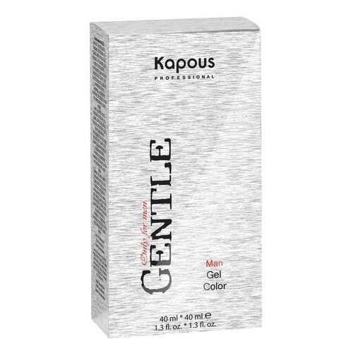 Краска для волос Kapous Professional Gentlemen 7.1 Темный блондин пепельный 40 мл+40 мл
