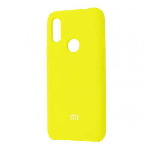 Чехол Silicone Cover для Xiaomi Redmi 7 Yellow