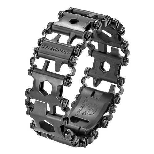 Браслет-мультитул Leatherman Tread Metric 832324 217 мм черный, 29 функций