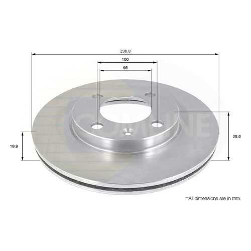 Тормозной диск COMLINE ADC1404V