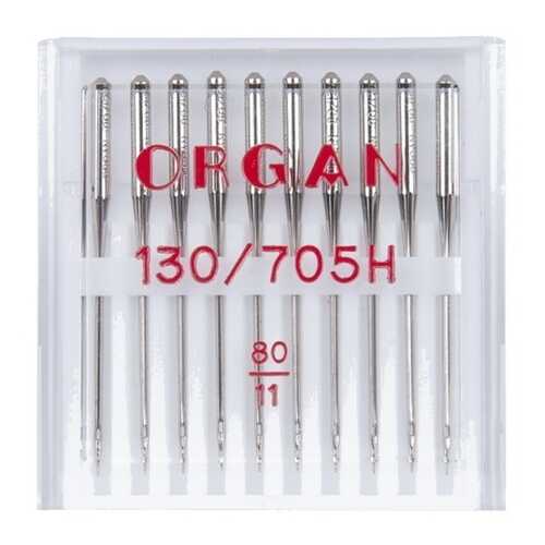 Иглы Organ универсальные 10/80 Blister