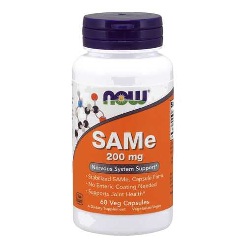 Для нервной системы NOW SAMe 200 мг таблетки 60 шт.