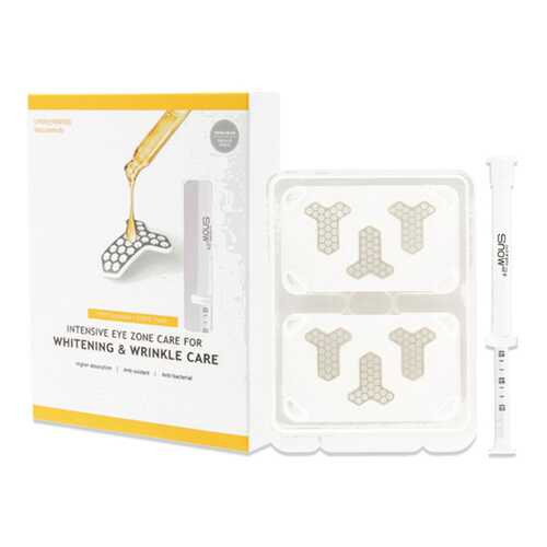 Патчи для кожи вокруг глаз Snow2+ Magnesium Care for Wrinkle and Whitening