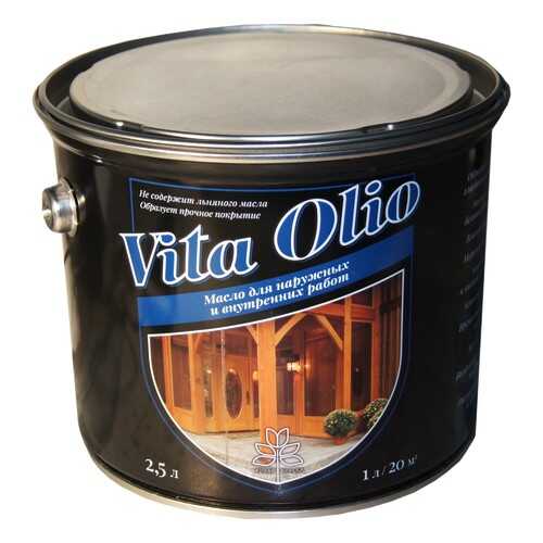 Масло Наружных работ Vita Olio Каштан 10 л. без воска