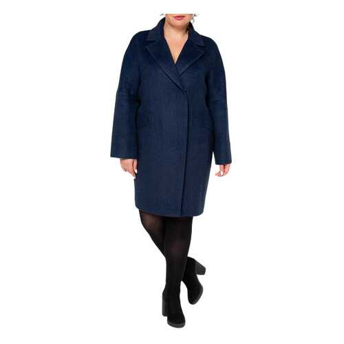 Пальто женское KR 7716 синее 58 RU