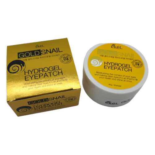 Патчи для глаз Ekel Eye Patch Gold Snail 60 шт