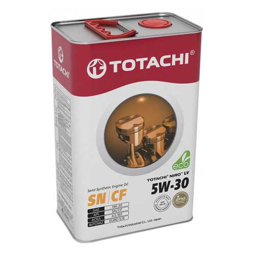 Моторное масло Totachi Niro LV Semi-Synthetic SN/CF 5W-30 4л