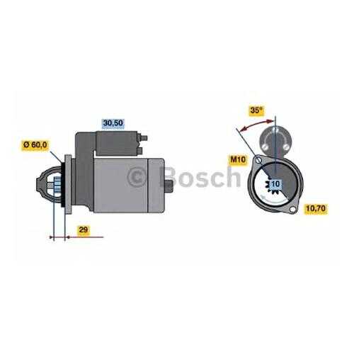 Стартер Bosch 0986019500