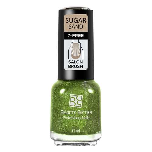 Лак для ногтей Brigitte Bottier Sugar Sand тон 313 искрящийся лайм, 12мл