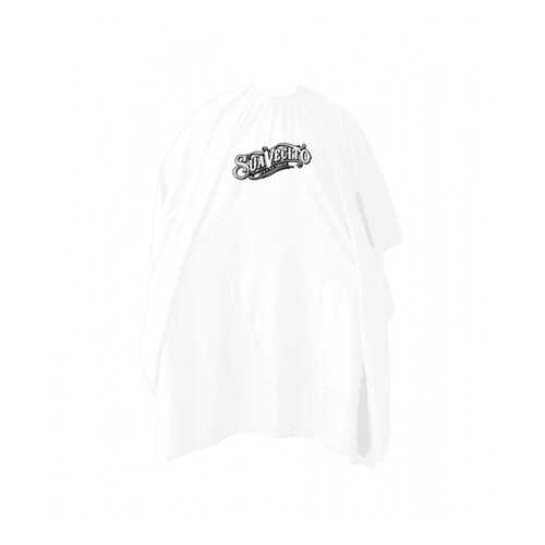 Пеньюар Suavecito barber cape белый
