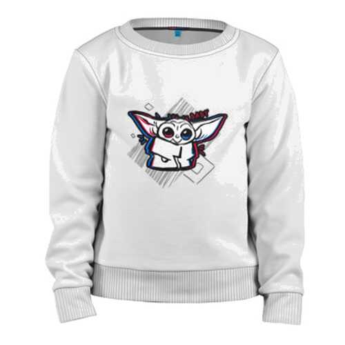 Детский свитшот ВсеМайки Child Yoda хлопок, размер 116