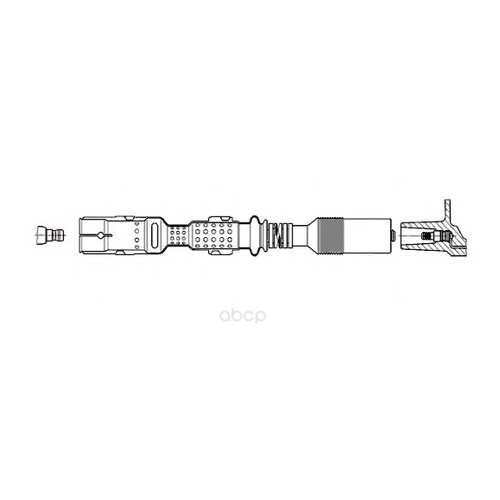 Провод высоковольтный mercedes e/g/m/s/sl/clk BREMI 197e27