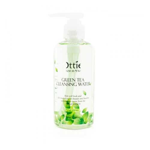 Очищающая вода с зеленым чаем Ottie green tea cleansing water 200 мл