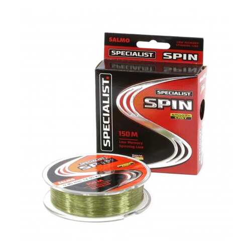 Леска монофильная Salmo Specialist Spin 0,2 мм, 150 м, 3,95 кг
