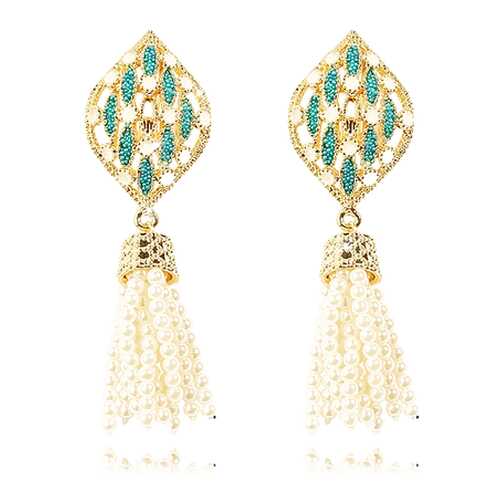 Серьги женские ViviTrend 63894 золотистые