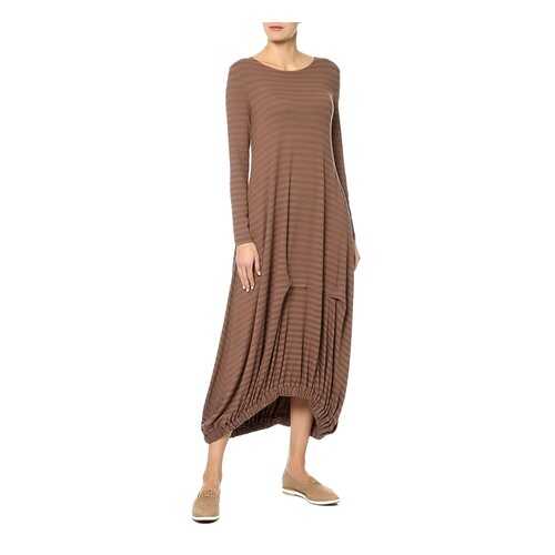 Платье женское Adzhedo 41658 коричневое 2XL