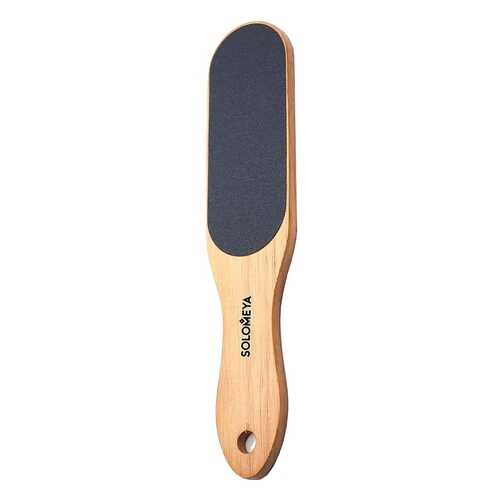 Пилка Solomeya Professional Wooden Wide Foot File Black #100/180
