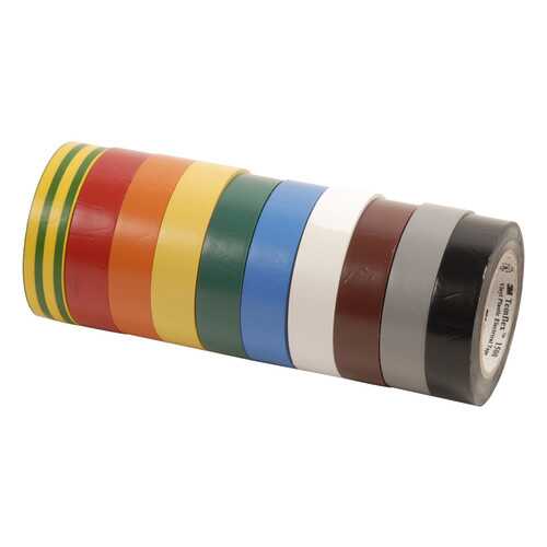 Изолента ПВХ, набор из 10 шт 15 мм x 10 м, TEMFLEX 1300 KIT 15MM