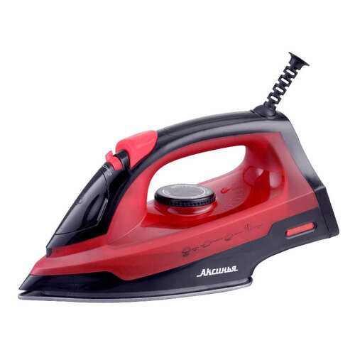 Утюг Аксинья КС-3004 Black/Red
