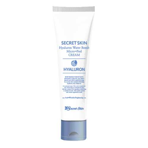 Крем для лица с эффектом микропилинга Secret Skin Hyaluron Water Bomb Micro Peel Cream