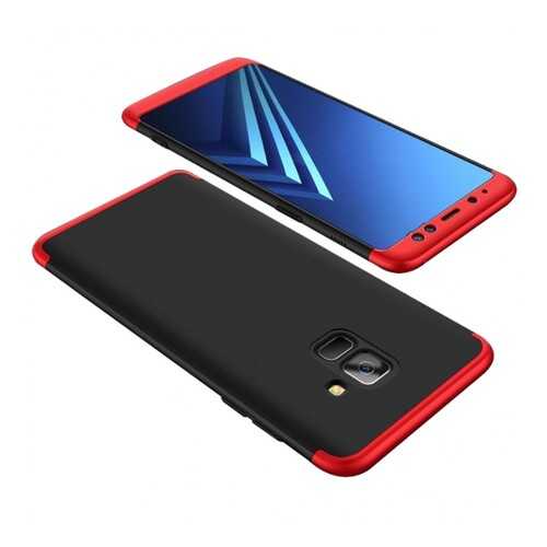 Чехол GKK LikGus для Samsung A530 Galaxy A8 (2018) Black/Red