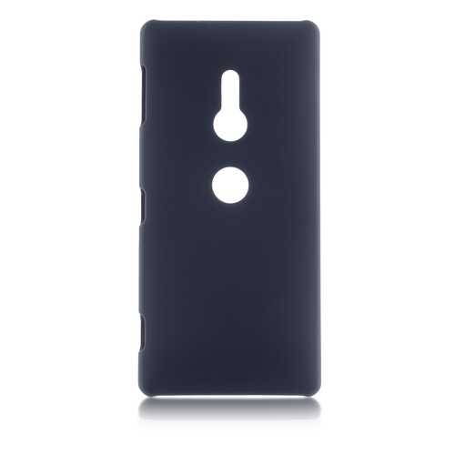 Чехол Brosco Soft-touch для Sony Xperia XZ2, черная