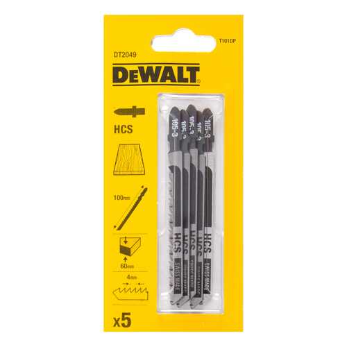Пилка по дереву для лобзика DeWALT DT2049-QZ