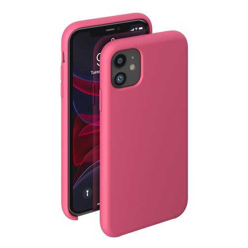 Чехол Deppa Liquid Silicone Case для Apple iPhone 11 (Фуксия)