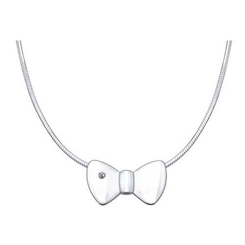 Серебряное колье с бантиком SOKOLOV 87070004 45
