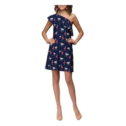 Платье женское D&M by 1001DRESS DM01297DB синее M