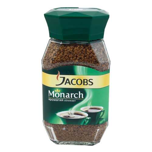 Кофе растворимый Jacobs Monarch Intense стеклянная банка 190 г