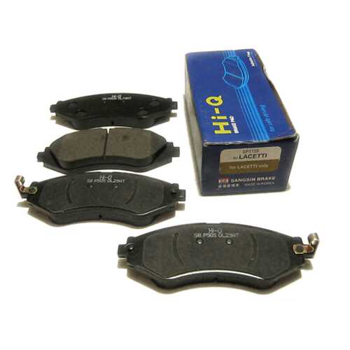 Колодки тормозные передние SANGSIN SP1159 CHEVROLET LACETTI