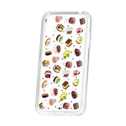 Чехол Kruche Samsung Galaxy A01/A015 Print Cake