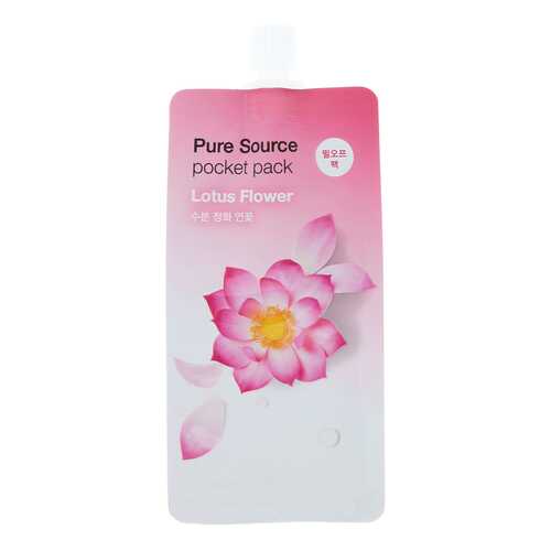 Маска для лица MISSHA Pure Source Pocket Pack - Lotus Flower 10 мл