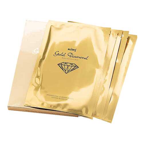 Маска для лица Kims Gold Diamod 5 шт.