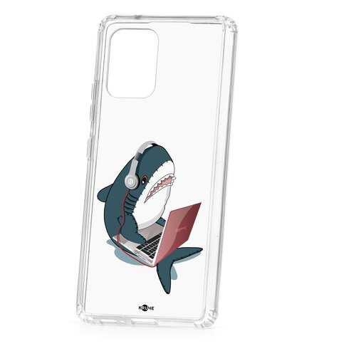 Чехол Samsung Galaxy S10 Lite Kruche Print Акула