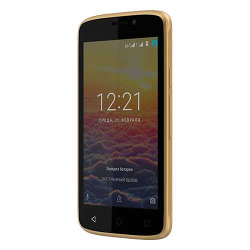 Смартфон Maxvi MS401 Sunrise Duos Gold