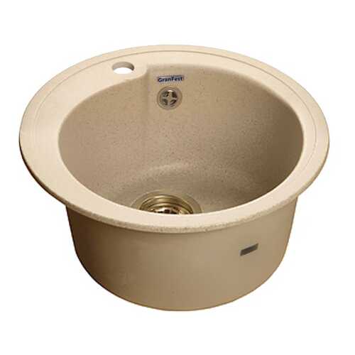 Мойка для кухни из мрамора GranFest Rondo GF-R450 бежевый