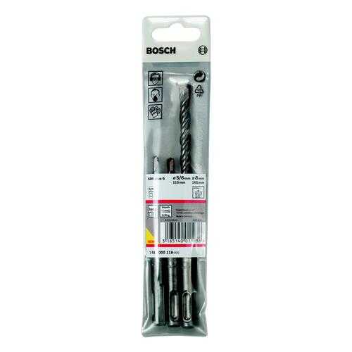 Набор буров BOSCH SDS+ (1617000118)