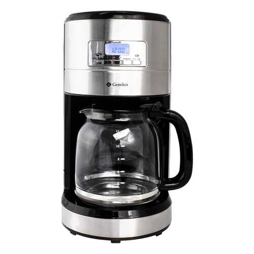 Кофеварка капельного типа Gemlux GL-DCM-3 Black/Silver
