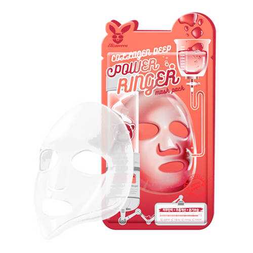 Маска для лица тканевая COLLAGEN DEEP POWER RING MASK PACK 23мл
