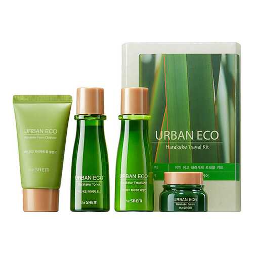 Набор косметики для лица The Saem Urban Eco Harakeke Travel 4 Kit