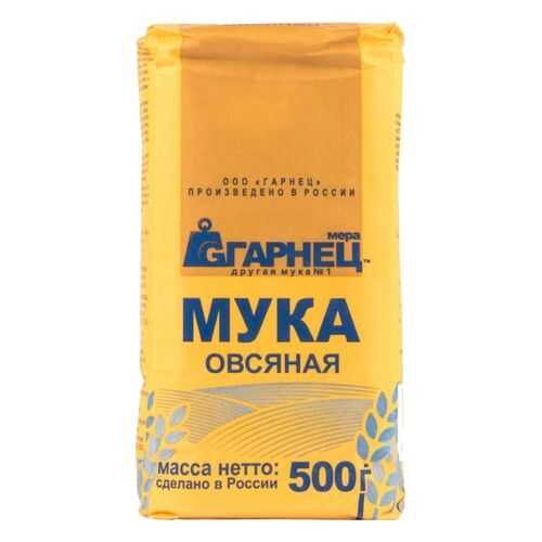 Мука Гарнец овсяная 500 г